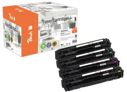 Peach HP 219 A 4 Toner (bk, c/m/y) ersetzt HP No. 219A, W2190A, W2191A, W2192A, W2193A für z.B. HP Color LaserJet Pro MFP 3302 sdw
