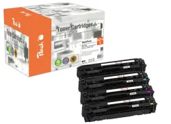 Peach HP 219 X 4 Toner XL (bk, c/m/y) ersetzt HP No. 219X, W2190X, W2191X, W2192X, W2193X für z.B. HP Color LaserJet Pro MFP 3302 sdw