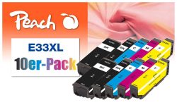 Peach - Tinte Epson No. 33XL, Schwarz, One Size