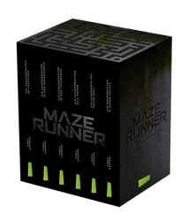 Carlsen - Maze-Runner-Schuber (6 Bände im Taschenbuch-Schuber inklusive Bonusband mit »Crank Palace« und »Die Geheimakten«), Multicolor