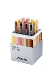 KARIN Real Brush Pen Pro 0.4mm 31C5 Skin colours 12 St&uuml;ck