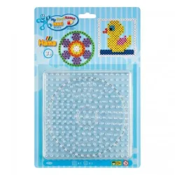 Hama Beutel mit Stiftplatte Maxi | 2 Stück | Quadrat und Kreis