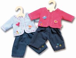 Puppenbekleidung (2tlg.) in 2 Grössen lieferbar, Heless®, »Jacke mit Jeans«