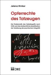 Opferrechte des Tatzeugen