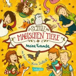 Carlsen, Carlsen - Die Schule der magischen Tiere: Meine Freunde (Freundebuch), Multicolor