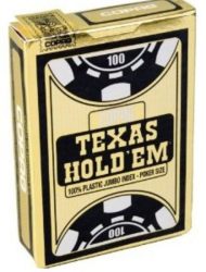 Copag Pokerspiel Texas Hold'em Gold PVC