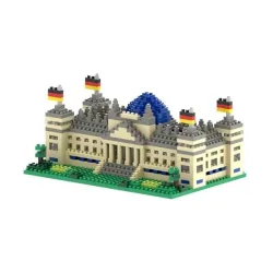 BRIXIES Bausteinmodell Reichstag Berlin aus 651 Bausteinen