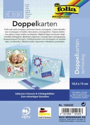 Folia Blankokarte rechteckig 220 g/m2, Farbe