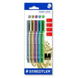 STAEDTLER 8323-S BK5 Metallic Marker 5-teilig