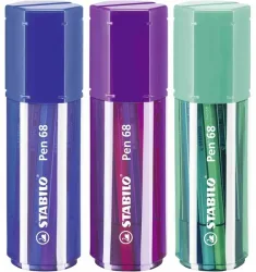 STABILO Fasermaler Pen 68 1mm 6820-1 20 Farben Big Pen
