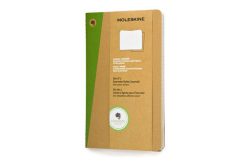 Moleskine Evernote Notizbuch, Large, A5, liniert, soft cover, Kraft/Natur, 2er-Set
