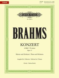 Klavierkonzert Nr.1 d-Moll op.15, Ausgabe für 2 Klaviere