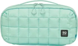 HORI Nintendo Switch 2 Puff Pouch Tragetasche, Cozy Green