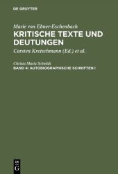 Meine Kinderjahre. Aus meinen Kinderjahren und Lehrjahren