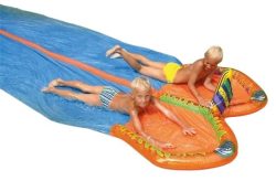 Wasserrutsche Doppelbahn