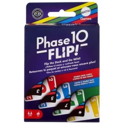 Mattel Games - Phase 10 Flip, Multicolor
