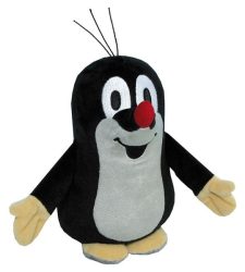 Der kleine Maulwurf, Plüschfigur Maulwurf 20 cm stehend