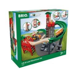 Brio ® WORLD Großes Lagerhaus-Set mit Aufzug 33887