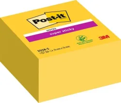 POST-IT W&uuml;rfel 76x76mm 2028-S ultragelb, 350 Blatt