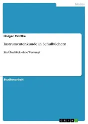 Instrumentenkunde in Schulbüchern