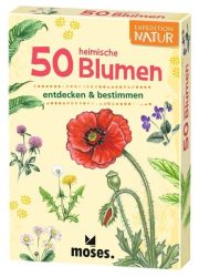 Moses Verlag Kartenset - 50 HEIMISCHE BLUMEN - entdecken & bestimmen