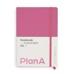 Notizbuch A5 Hardcover Candy Pink Punktiert, 240 Seiten