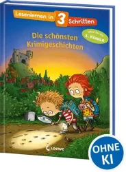 Lesenlernen in 3 Schritten - Die schönsten Krimigeschichten