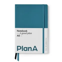 Notizbuch A5 Softcover Punktiert Pacific Blue