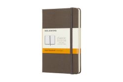 Moleskine Earth Brown Notebook Pocket Ruled Hard