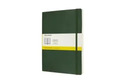 MOLESKINE Notizbuch XL SC 25x19cm 600073 kariert, myrtengr&uuml;n, 192 S.