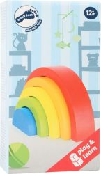 small foot® Holzbausteine REGENBOGEN 5-teilig aus Holz