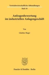 Anfragenbewertung im industriellen Anlagengeschäft.