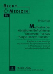 Methoden der künstlichen Befruchtung: 