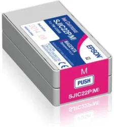 Epson - Tintenpatrone SJIC22P magenta, One Size