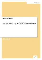 Die Entwicklung von MBO-Unternehmen