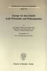 Europa vor dem Eintritt in die Wirtschafts- und Währungsunion.