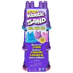 Kinetic Sand - Kinetic Sand Shimmer 3er Pack, Multicolor