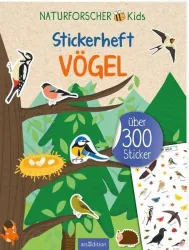 ARS EDITION - Naturforscher-Kids - Stickerheft Vögel