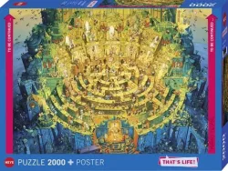 Heye - Marino Degano Puzzle Deep Down, 2000 Teile, Multicolor