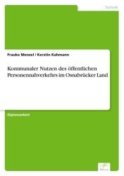 Kommunaler Nutzen des öffentlichen Personennahverkehrs im Osnabrücker Land