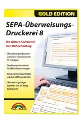 Markt & Technik Überweisungs Druckerei 8 Vollversion, 1 Lizenz Windows Finanz-Software
