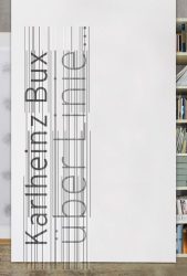 Karlheinz Bux - über Linie