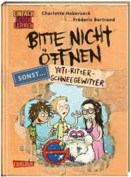 Carlsen - Bitte nicht öffnen, sonst ... 1: Yeti-Ritter-Schneegewitter, Habersack, Charlotte/ Bertrand, Fréderic (Illustrationen), Multicolor