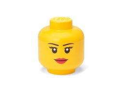 ROOM COPENHAGEN, Room Copenhagen Lego stapelbarer Aufbewahrungskopf Mädchen S