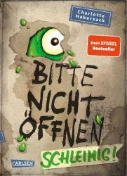 Carlsen - Bitte nicht öffnen 2: Schleimig!, Habersack, Charlotte/ Bertrand, Fréderic (Illustrationen), Multicolor