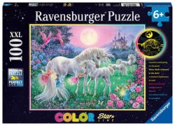 Puzzle Einhörner Mondschein