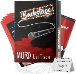 Mord bei Tisch - Krimidinner für Zuhause - Der Backstage Fall