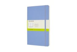MOLESKINE Notizbuch SC L/A5 850949 blanko,hortensienblau,192 S.