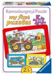 Ravensburger Bagger,Traktor und Kipplader