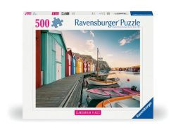 Ravensburger Puzzle Bootshäuser in Smögen, Schweden 500 Teile